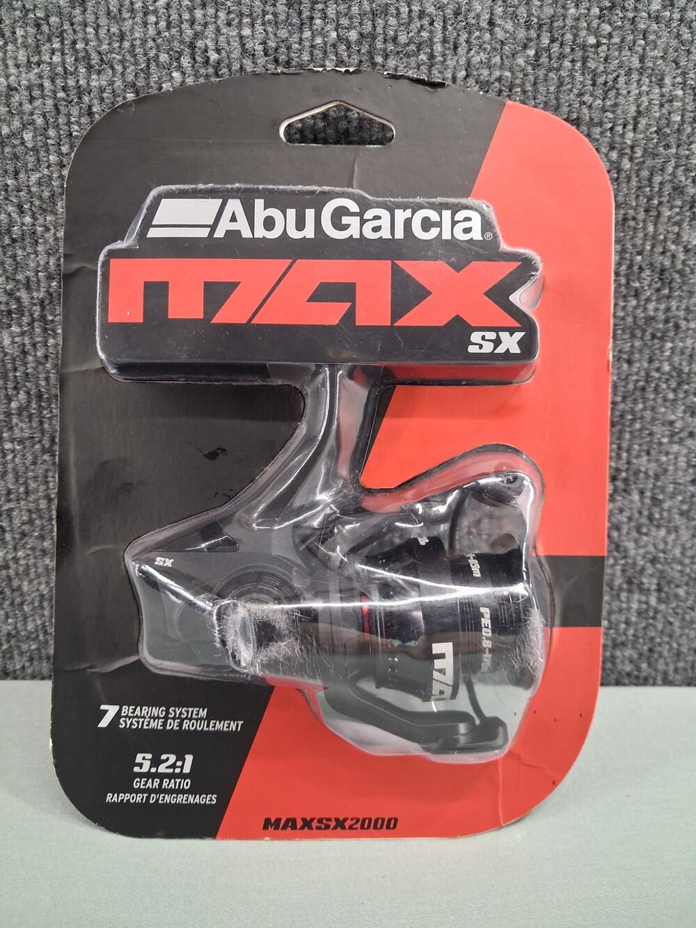 Abu Garcia Max SX 2000 Spinning Reel 5.2:1 MAXSXSP2000 Fishing 7 Bearing NEW